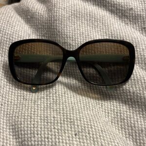Tiffany & Co. Tortoise and Mint Sunglasses